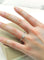 Bague 49 Tiffany & Co - Bague solitaire en platine 950 et diamant naturel 0,30 ct 58 Facettes CV-019