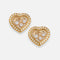 Boucles d'oreilles Chopard Happy Diamonds - Boucles d'oreilles en or jaune 18k et diamants 58 Facettes 253