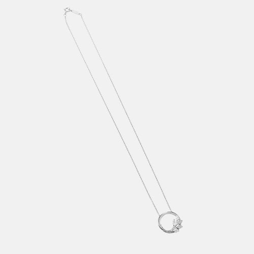 Collier Tiffany Victoria - Collier motif vigne en platine et diamants 58 Facettes 271