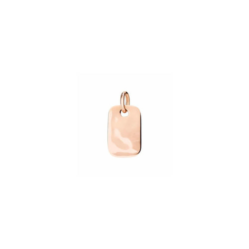 Pendentif DODO - Pendentif charm plaque en or rose 9K 58 Facettes UKA000055SO