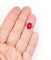 Bague 48 Bague chevalière Art déco en or rose 14K au rubis synthétique 58 Facettes A06818