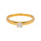 Bague 53.5 Bague Solitaire Or jaune Diamant 58 Facettes 5276253RV