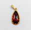 Pendentif Pendentif antique en or 18k au grenat de Perpignan (vers 1920) 58 Facettes A06829