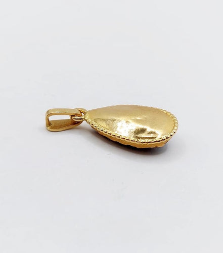 Pendentif Pendentif antique en or 18k au grenat de Perpignan (vers 1920) 58 Facettes A06829