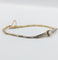 Bracelet Bracelet Art déco en or 18k et platine avec perle et diamants 58 Facettes A06831