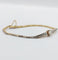 Bracelet Bracelet Art déco en or 18k et platine avec perle et diamants 58 Facettes A06831
