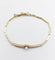 Bracelet Bracelet Art déco en or 18k et platine avec perle et diamants 58 Facettes A06831