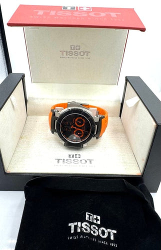 Montre Tissot T-Race - Montre homme à quartz en acier 45 mm 58 Facettes 260034