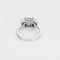 Bague 53.5 Bague solitaire - Diamant taille princesse 2,02 ct en or blanc 58 Facettes DIN0301X2