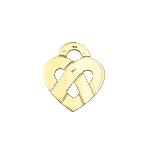 Pendentif Pendentif Poiray, "Coeur Entrelacé", or jaune. 58 Facettes 35395