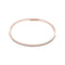 Bracelet Bracelet jonc or rose et diamants. 58 Facettes 35449