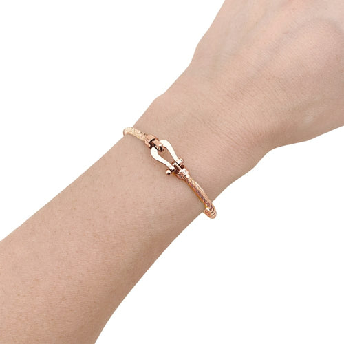 Bracelet Bracelet Fred, "Force 10", or rose. 58 Facettes 35456