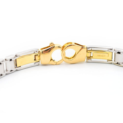 Bracelet Bracelet en or à deux faces 58 Facettes 22581