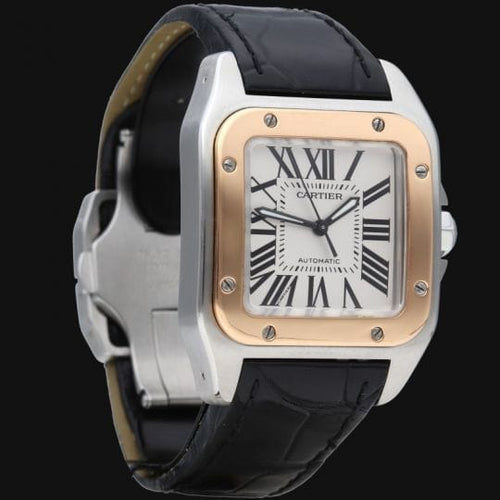 Montre Cartier Montre Santos 100 58 Facettes MT45680