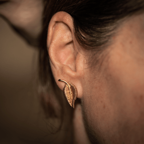 Mauboussin - Clips d'oreilles feuille en or jaune 18 carats 58 Facettes 50175