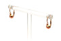 Boucles d'oreilles Boucles d'oreilles Art déco dormeuses en or jaune 18 carats 58 Facettes B825