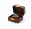 Bague 53 Bague en or blanc 18 ct avec émeraudes et diamants 58 Facettes 96/26 G SHD 46/26