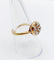 Bague 55.5 Bague marguerite antique en or 18k et diamants taille ancienne (circa 1900) 58 Facettes A06842