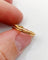 Bague 52.5 Bague antique en or rose 18k et perles (circa 1900) 58 Facettes A06843
