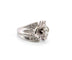 Bague 51 Bague en or blanc avec diamants 58 Facettes 1831 L 182 25