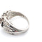 Bague 51 Bague en or blanc avec diamants 58 Facettes 1831 L 182 25