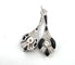 Boucles d'oreilles Boucles d’oreilles Art déco années 1930 en or blanc 18 ct, diamants et onyx 58 Facettes 84/26 D