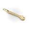 Pendentif clé à molette en défense de mammouth fossilisée, bélière en or 14K 58 Facettes A2007K
