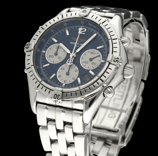 Breitling Chrono Cockpit A30012 - Montre automatique en acier 37 mm 58 Facettes BTL/CHM/207