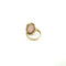 Bague en or jaune 750 avec quartz rose cabochon 58 Facettes Z1351899