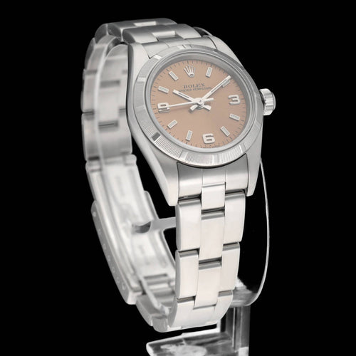 Rolex Oyster Perpetual - Montre dame 26 mm en acier réf. 76030 58 Facettes ROL/OOP/206