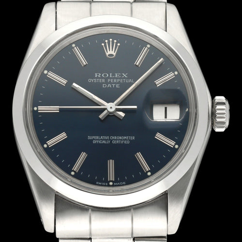Montre Rolex Oyster Perpetual Date - Montre automatique réf. 1500, 1973 58 Facettes ROL/OPD/292