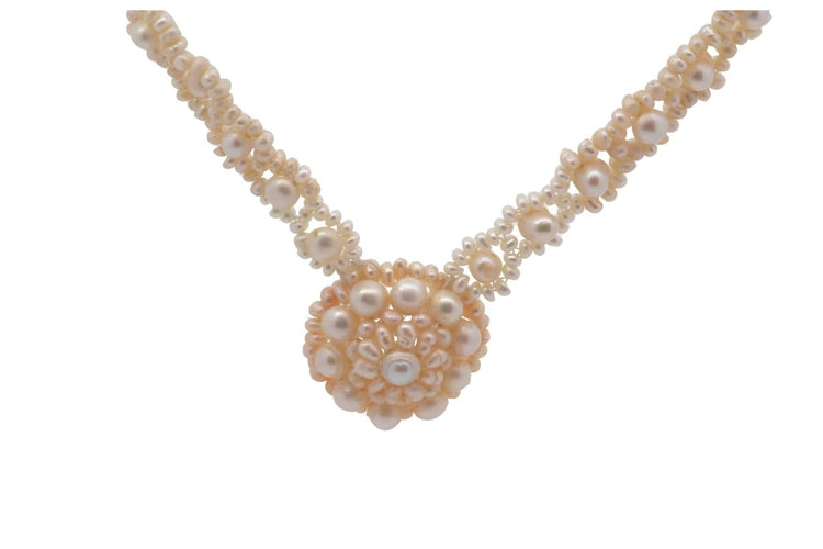 Collier Collier ancien en perles fines avec fermoir en or 58 Facettes 27760