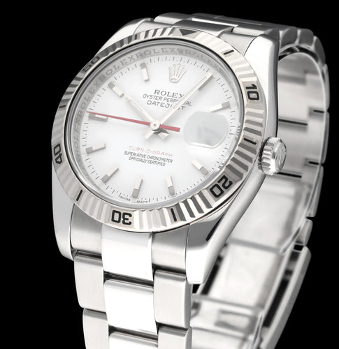 Montre Rolex Datejust Turn-O-Graph - Montre automatique acier 36 mm réf. 116264 58 Facettes ROL/DJ2/036