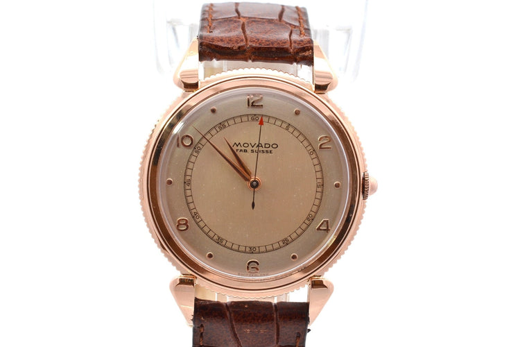 Montre Movado - Montre en or jaune 18k 58 Facettes 27951