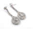 Boucles d'oreilles Boucles d'oreilles années 1930 en or blanc 18 ct et diamants 58 Facettes 90/26 B