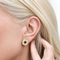 Boucles d'oreilles Boucles d'oreilles - Design contemporain du XXe siècle en or jaune 18 ct, diamants et saphirs 58 Facettes Q290B