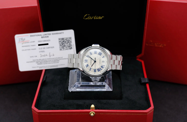 Montre Cartier Clé de Cartier - Montre automatique en acier 40 mm (WSCL0007) 58 Facettes CRT/CDC/001
