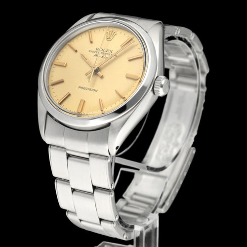 Montre Rolex Air-King Precision réf. 5500 - Montre en acier 34 mm (1979) 58 Facettes ROL/AIK/216