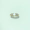 Bague 55.5 Bague en or jaune 18 carats avec diamants et pierre bleu clair 58 Facettes 260100