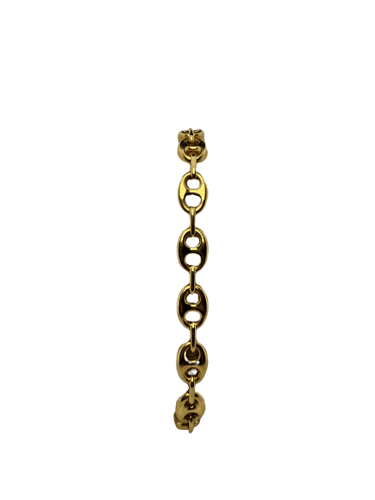 Bracelet Bracelet graine de café - Gourmette en or jaune 18 carats 58 Facettes 260104