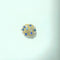 Bague 50 Bague vintage en or jaune 18 carats avec saphirs et diamants 58 Facettes 260101