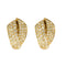 Boucles d'oreilles Demies créoles en or jaune et diamants 58 Facettes B260077