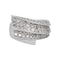 Bague 53 Bague Or blanc Diamant 58 Facettes 4798569RV