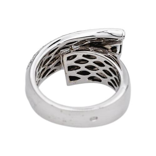 Bague 53 Bague Or blanc Diamant 58 Facettes 4798569RV