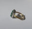 Bague 54.5 Bague marquise XIXe - Trilogie en or rose et argent, diamants 58 Facettes Bague
