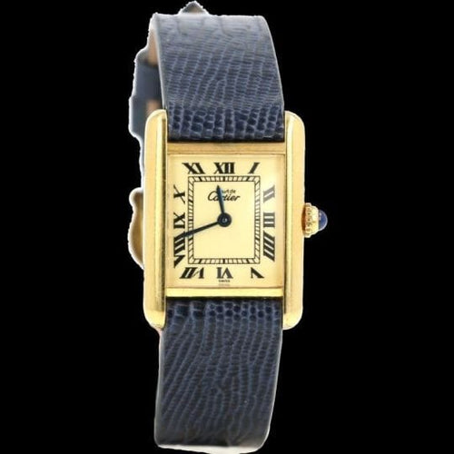 Montre Cartier Montre Tank Vermeil 58 Facettes MT44892