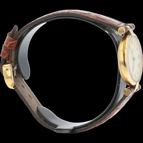 Montre Cartier Montre Must De Cartier Vermeil 58 Facettes MT46001