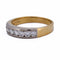 Bague 61 Bague en or jaune 18 kt avec diamants 58 Facettes AN488 '(0089)