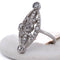 Bague Art déco en platine 950 avec diamants taille ancienne 58 Facettes AN458 (0579)