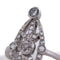 Bague Art déco en platine 950 avec diamants taille ancienne 58 Facettes AN458 (0579)